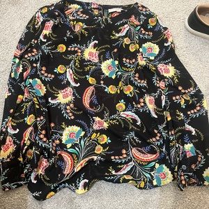 Loft paisley print top